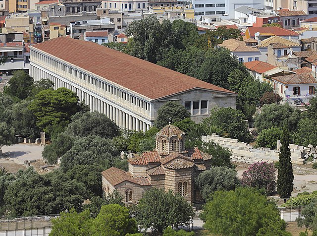 audioguida Stoa di Attalo